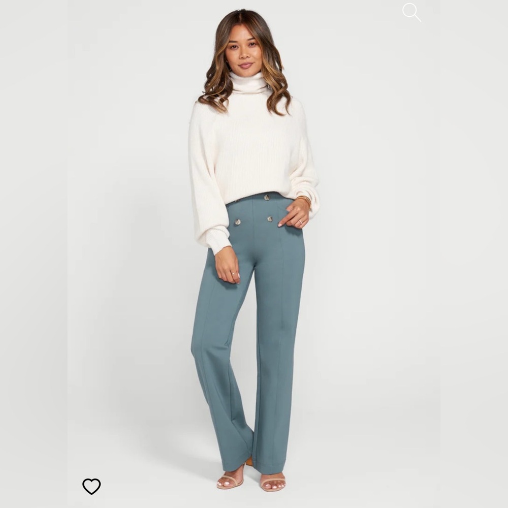 Betabrand pants in Atlantic blue